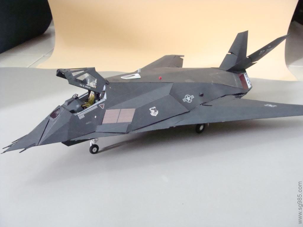 哈林斯基版F117隐身攻击机