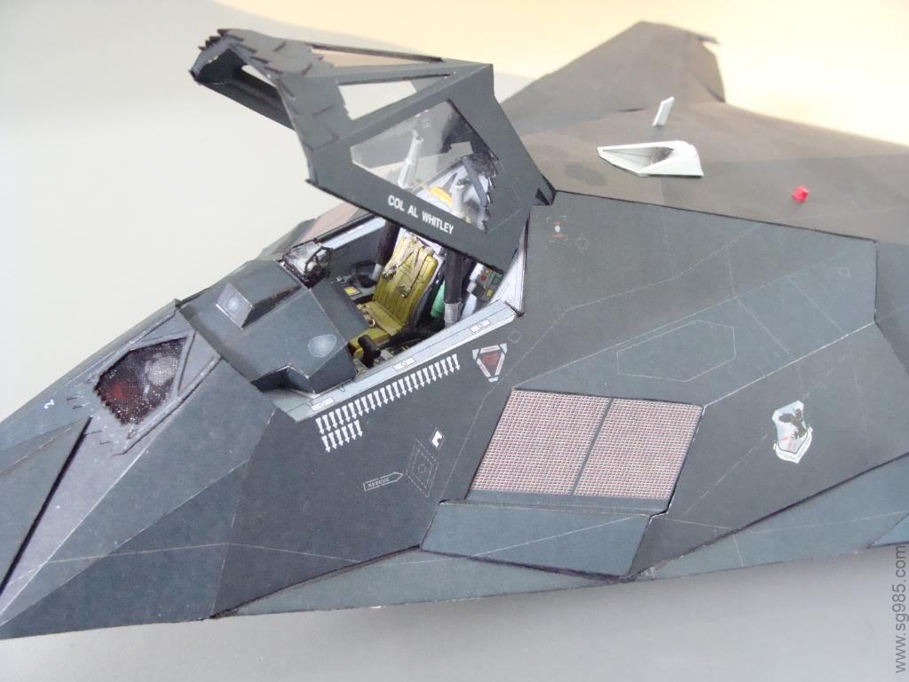 哈林斯基版F117隐身攻击机