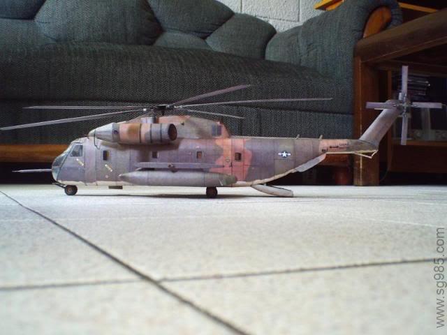 美国空军CH-53C种马重型直升机