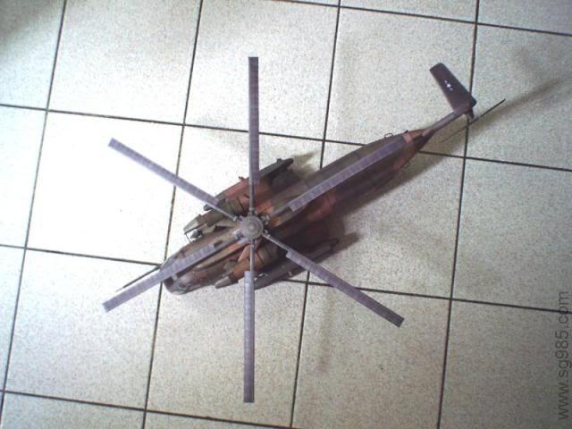 美国空军CH-53C种马重型直升机