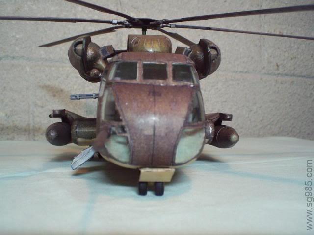 美国空军CH-53C种马重型直升机