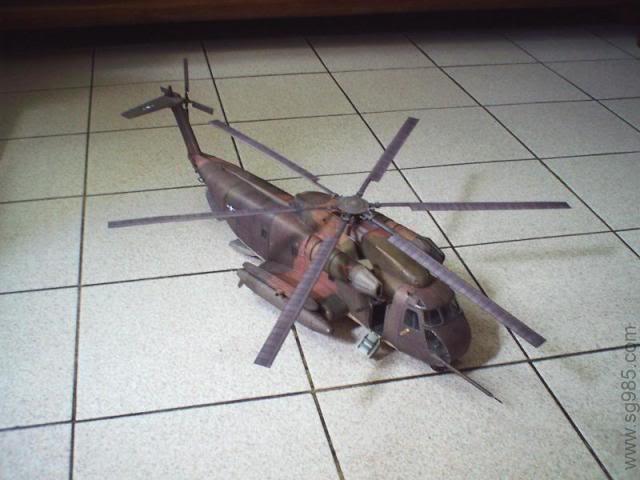 美国空军CH-53C种马重型直升机