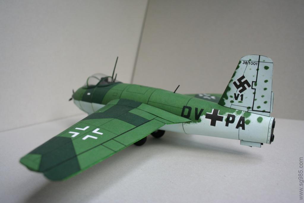 纳粹德国Me-263高空拦截机