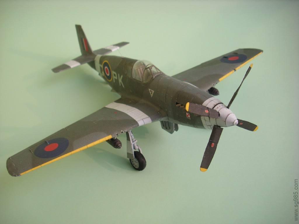 英国MustangIII（野马）战斗机