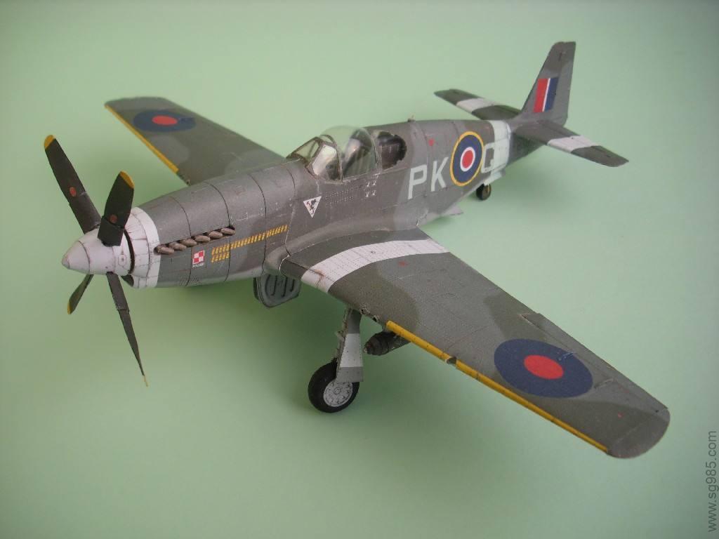 英国MustangIII（野马）战斗机