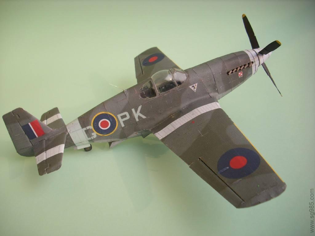 英国MustangIII（野马）战斗机