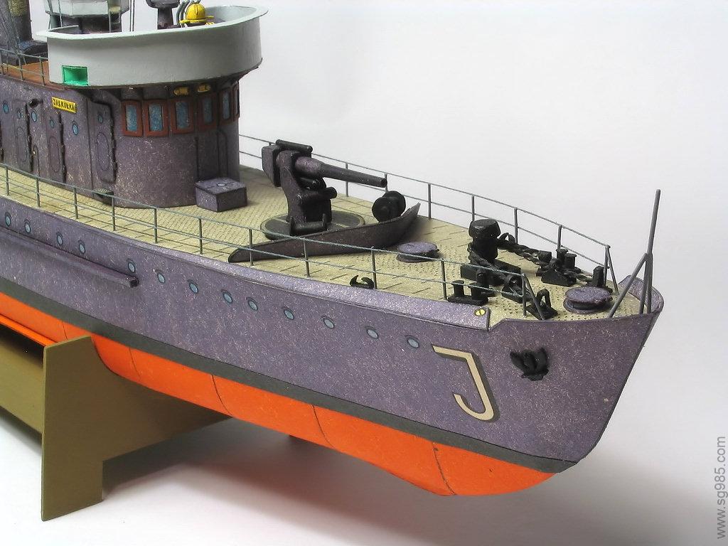 1比100波兰燕子级扫雷艇