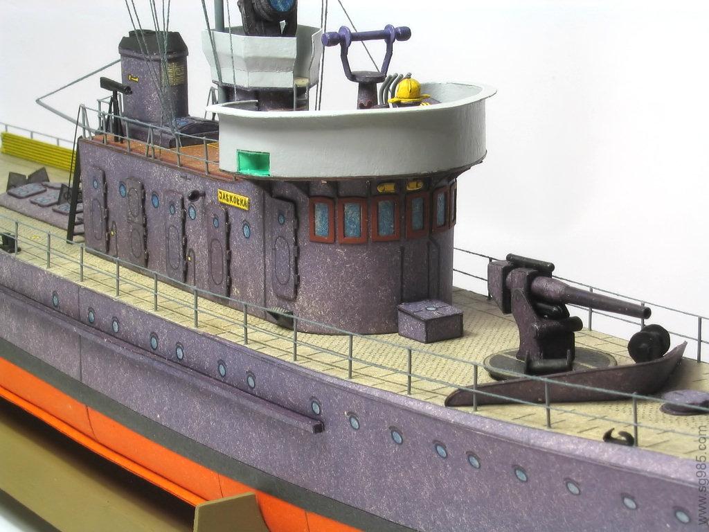 1比100波兰燕子级扫雷艇