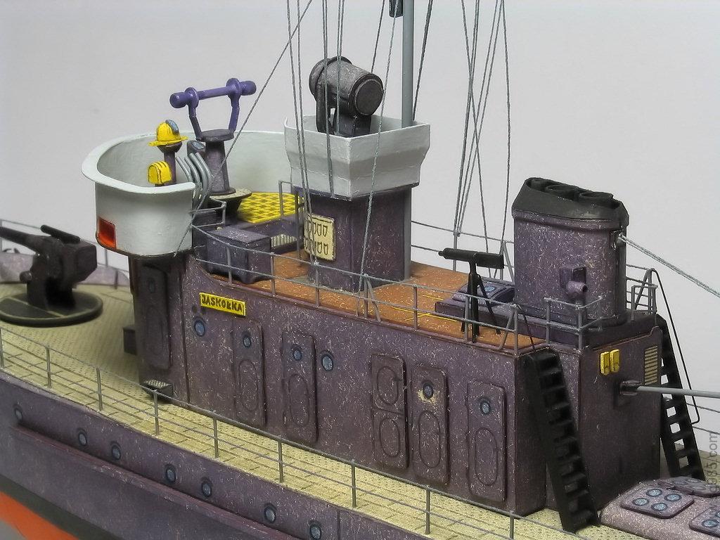 1比100波兰燕子级扫雷艇