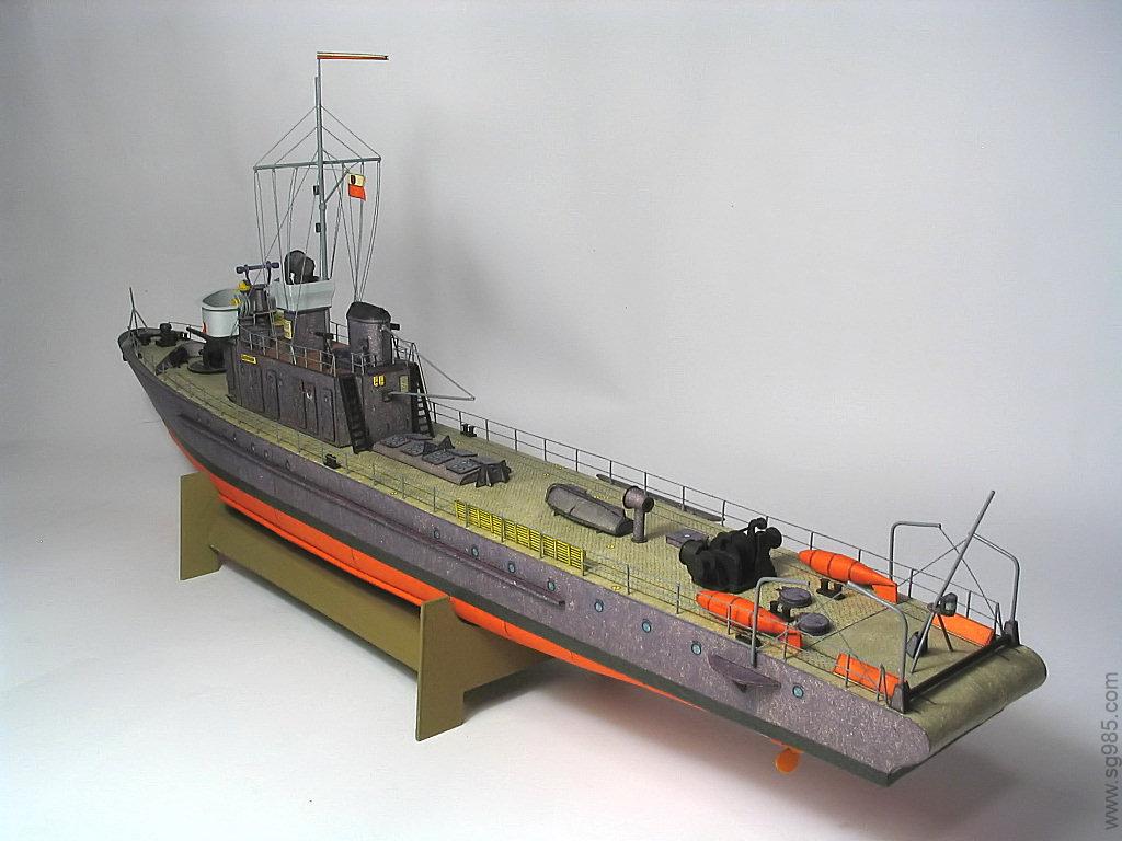 1比100波兰燕子级扫雷艇