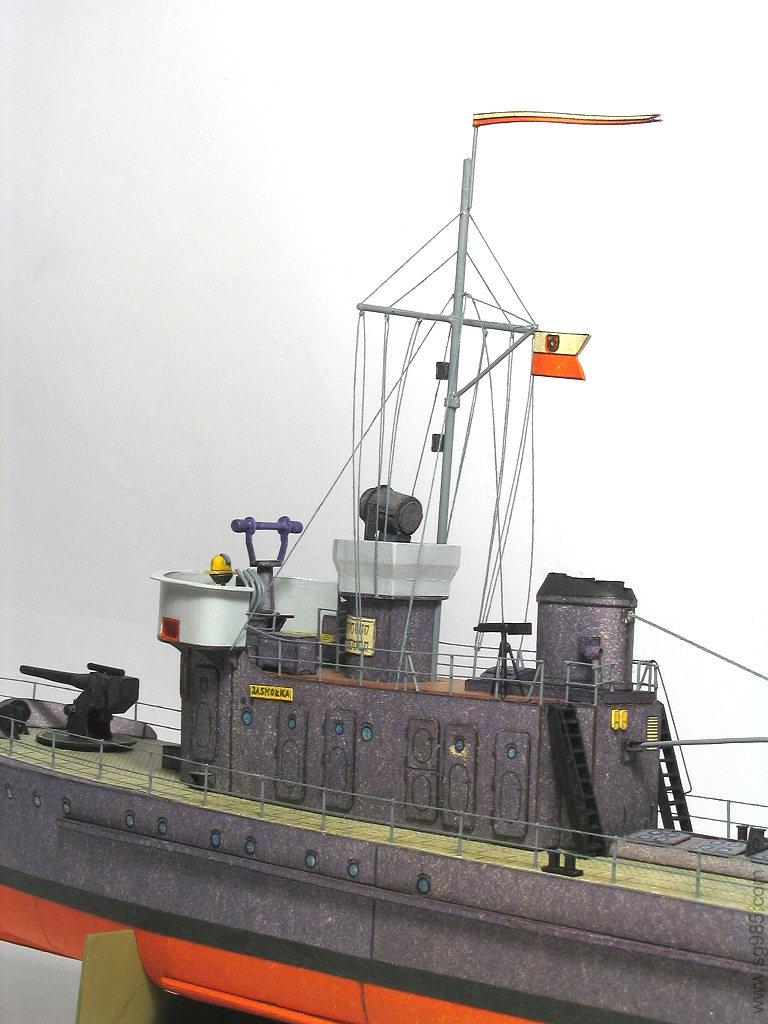 1比100波兰燕子级扫雷艇