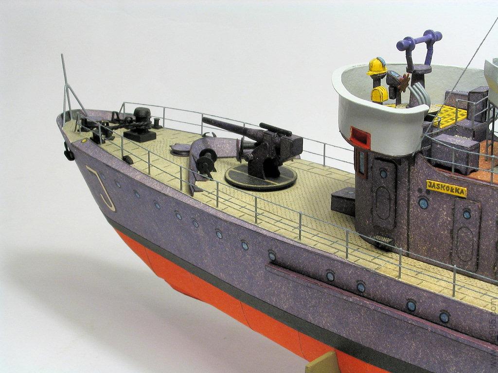 1比100波兰燕子级扫雷艇