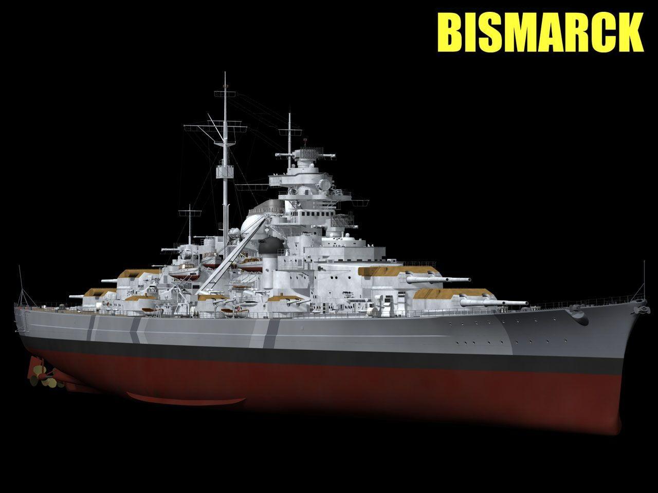 1比200俾斯麦号战列舰