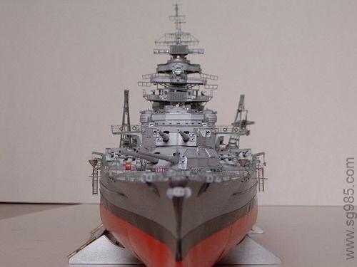 1比200俾斯麦号战列舰