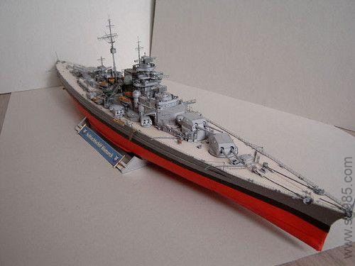 1比200俾斯麦号战列舰