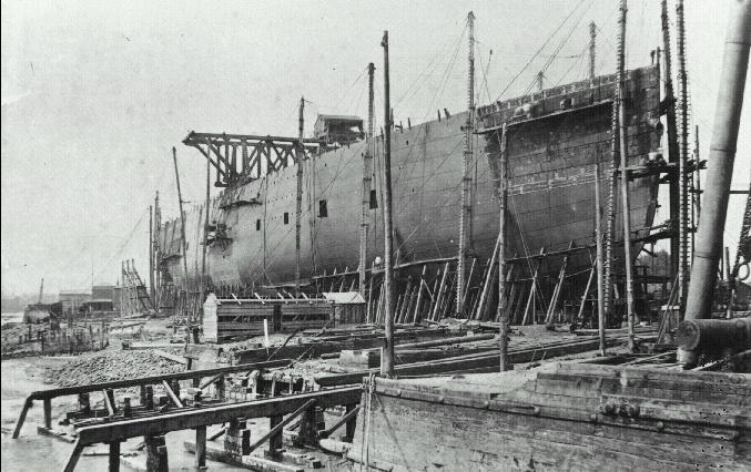 1比200大东方号客轮