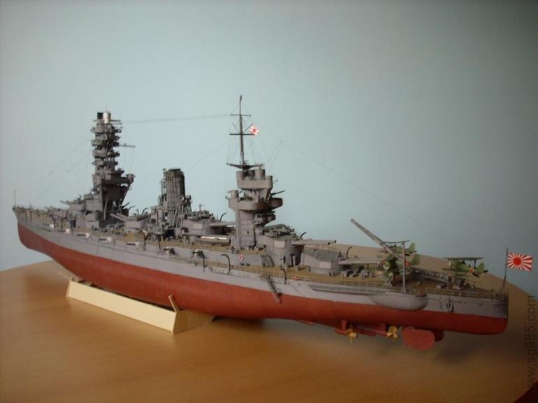 1比200哈林斯基版鬼子扶桑号战列舰