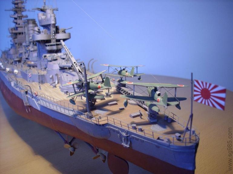 1比200哈林斯基版鬼子扶桑号战列舰