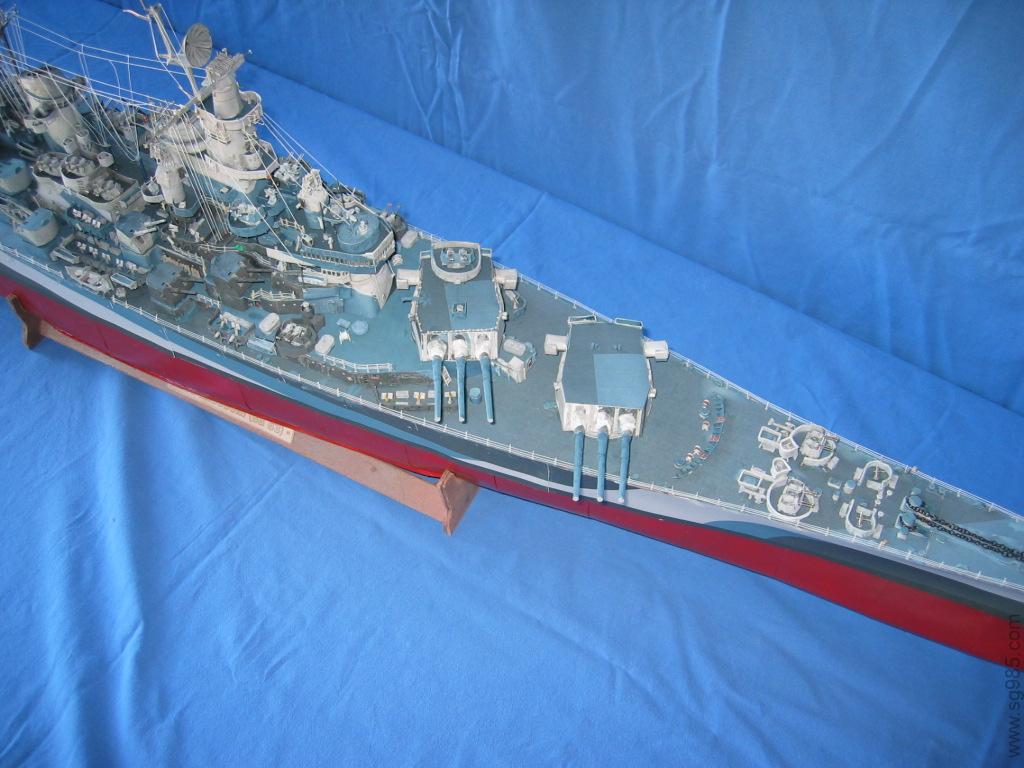 1比200密苏里号战列舰