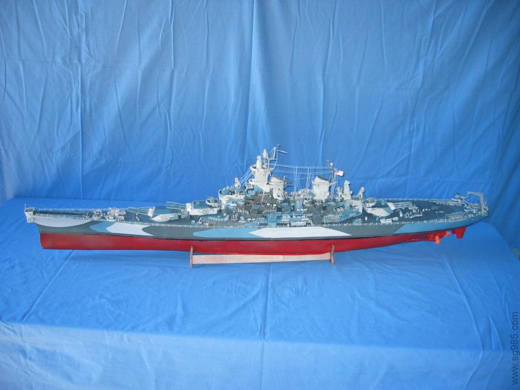 1比200密苏里号战列舰