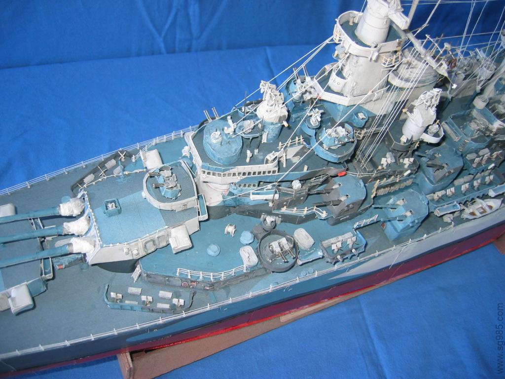 1比200密苏里号战列舰