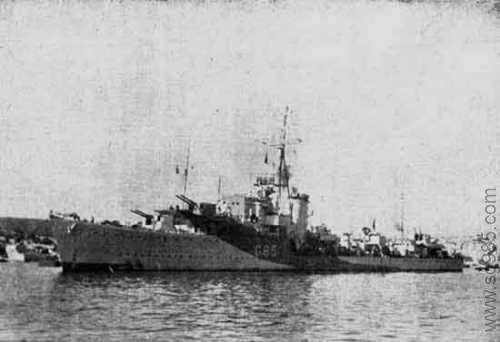 1比200皮奥朗号驱逐舰