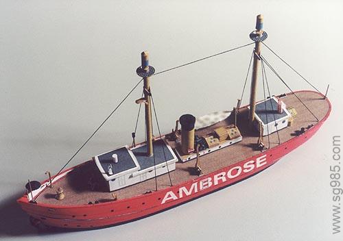 1比25 Ambrose航路标志灯船