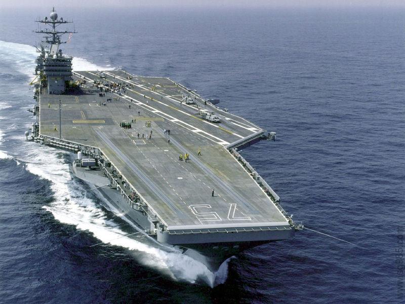 1比700美国海军尼米兹级航空母舰杜鲁门号