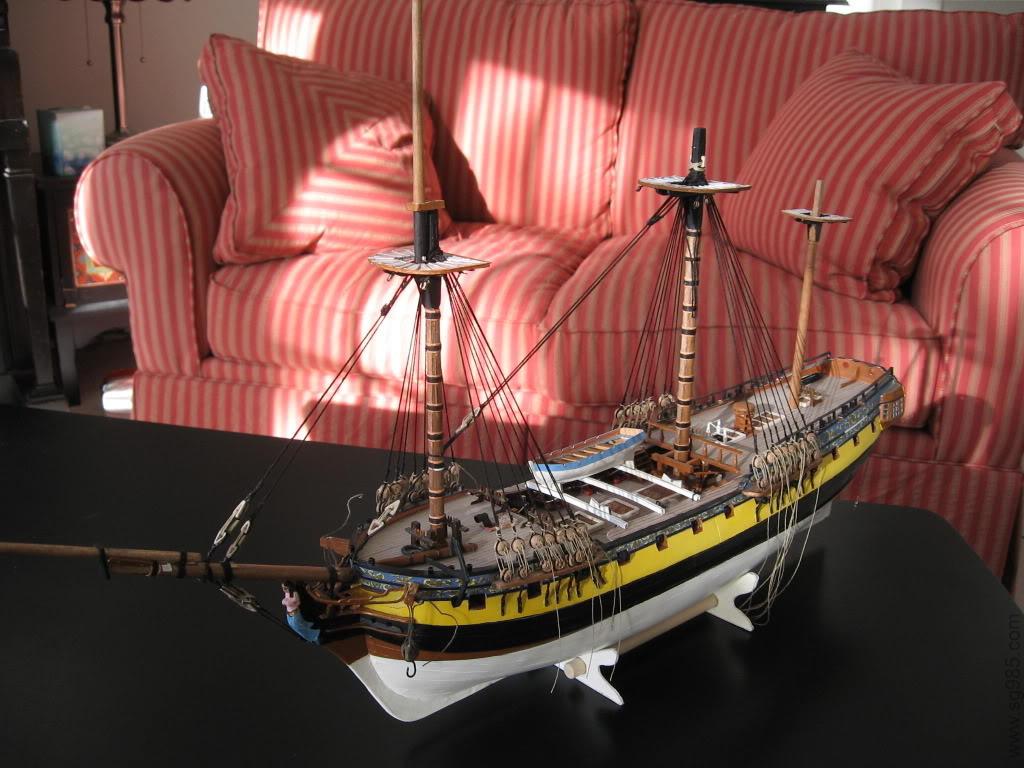 1比96“博爱”（“黑珍珠”）号帆船