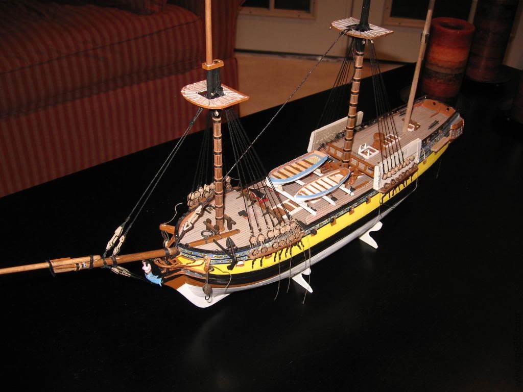 1比96“博爱”（“黑珍珠”）号帆船