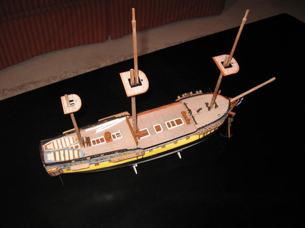 1比96“博爱”（“黑珍珠”）号帆船