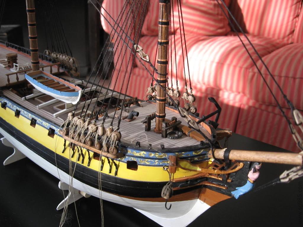 1比96“博爱”（“黑珍珠”）号帆船