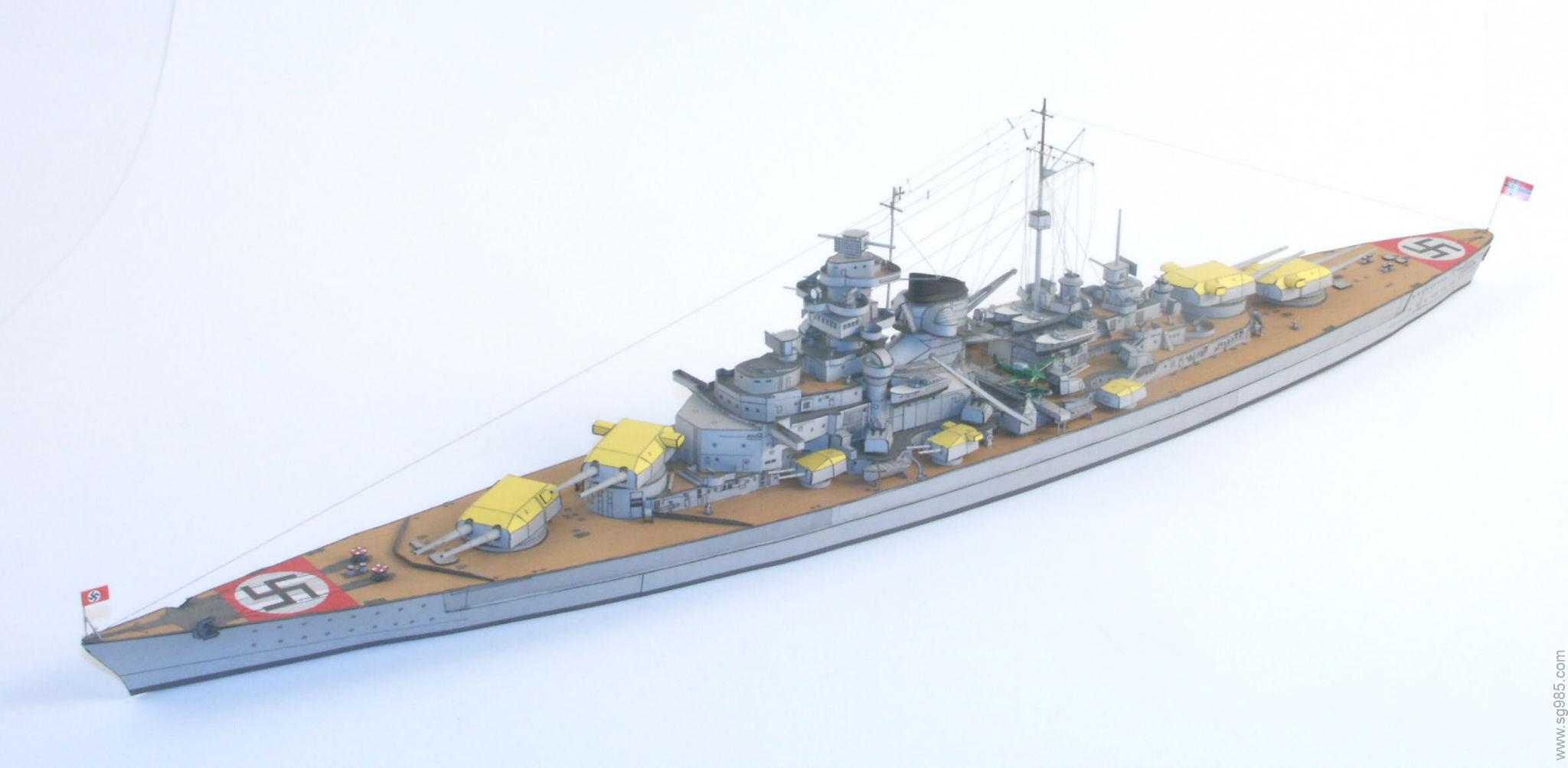 JSC版俾斯麦号战列舰