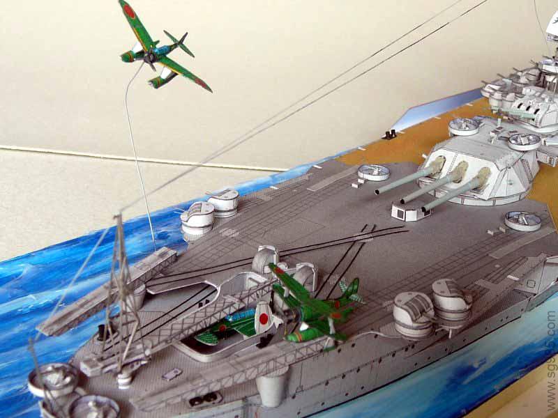 JSC版鬼子大和号（yamoto）战列舰水线