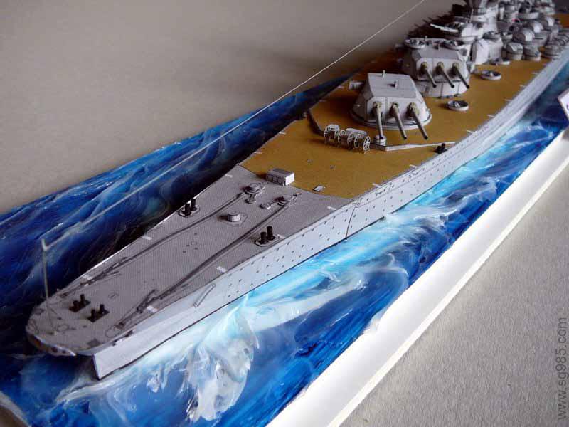 JSC版鬼子大和号（yamoto）战列舰水线