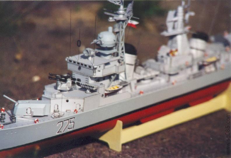 波兰海军华沙号驱逐舰