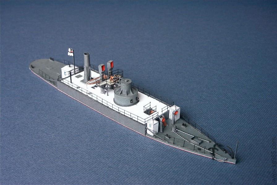 德国莱因号(Rhein)内河炮舰