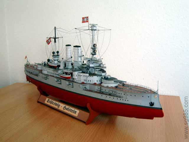 德国石勒苏益格—荷尔施泰因号前无畏舰