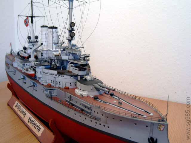 德国石勒苏益格—荷尔施泰因号前无畏舰