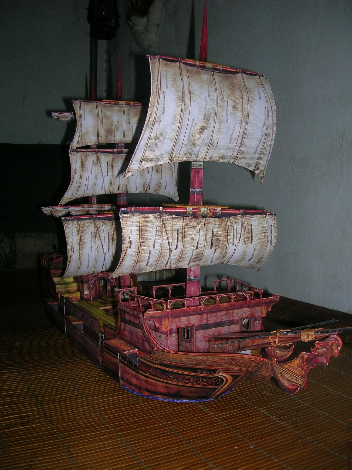 公海少女号帆船