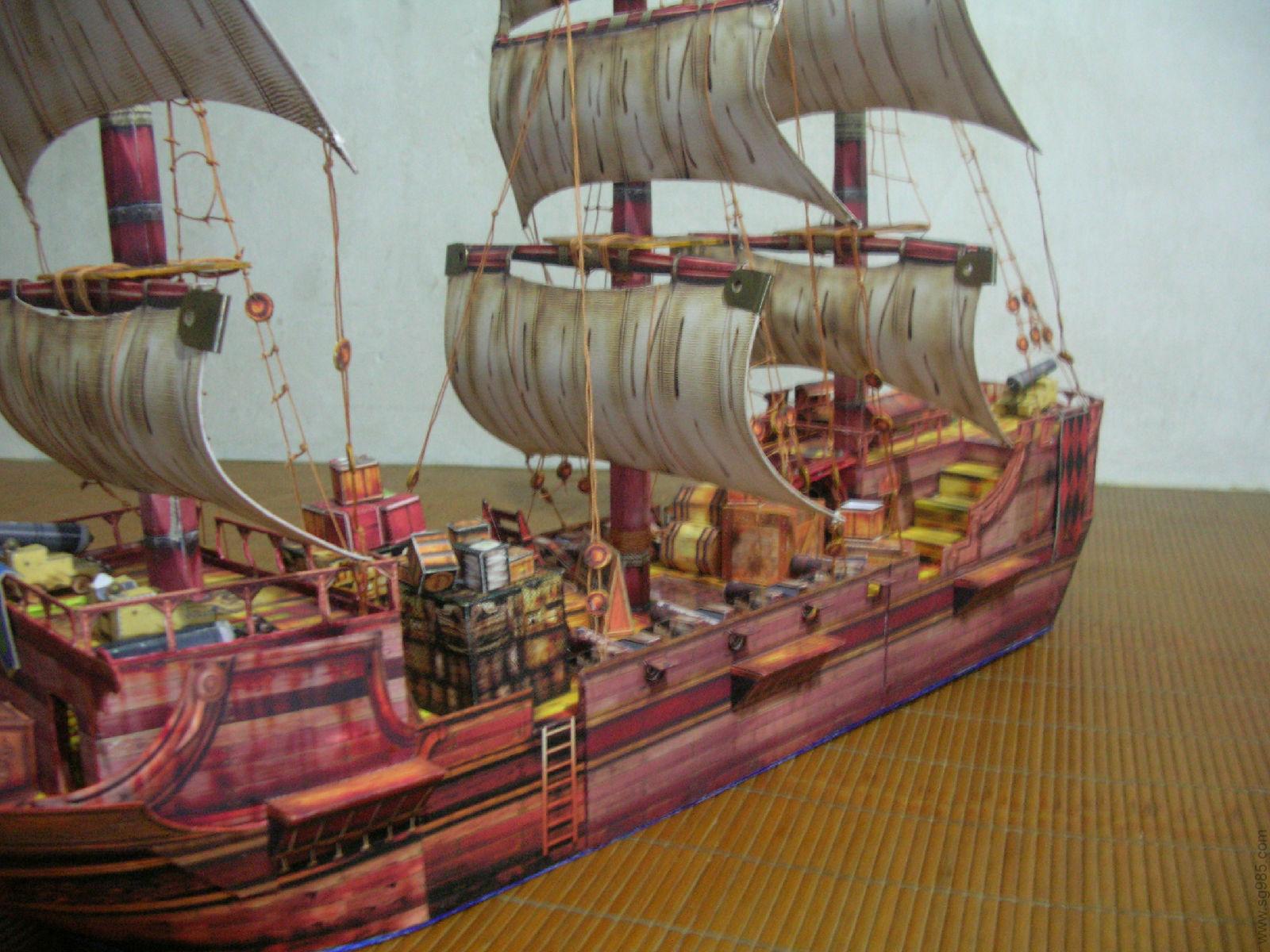 公海少女号帆船