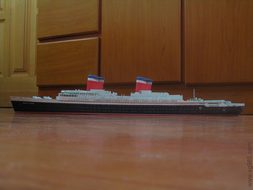 合众国号邮轮水线