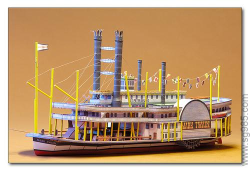 马克吐温号（Mark Twain）蒸汽明轮游船