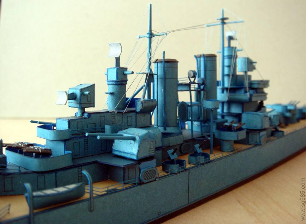 美国海伦娜号轻巡洋舰及Y-75型油船