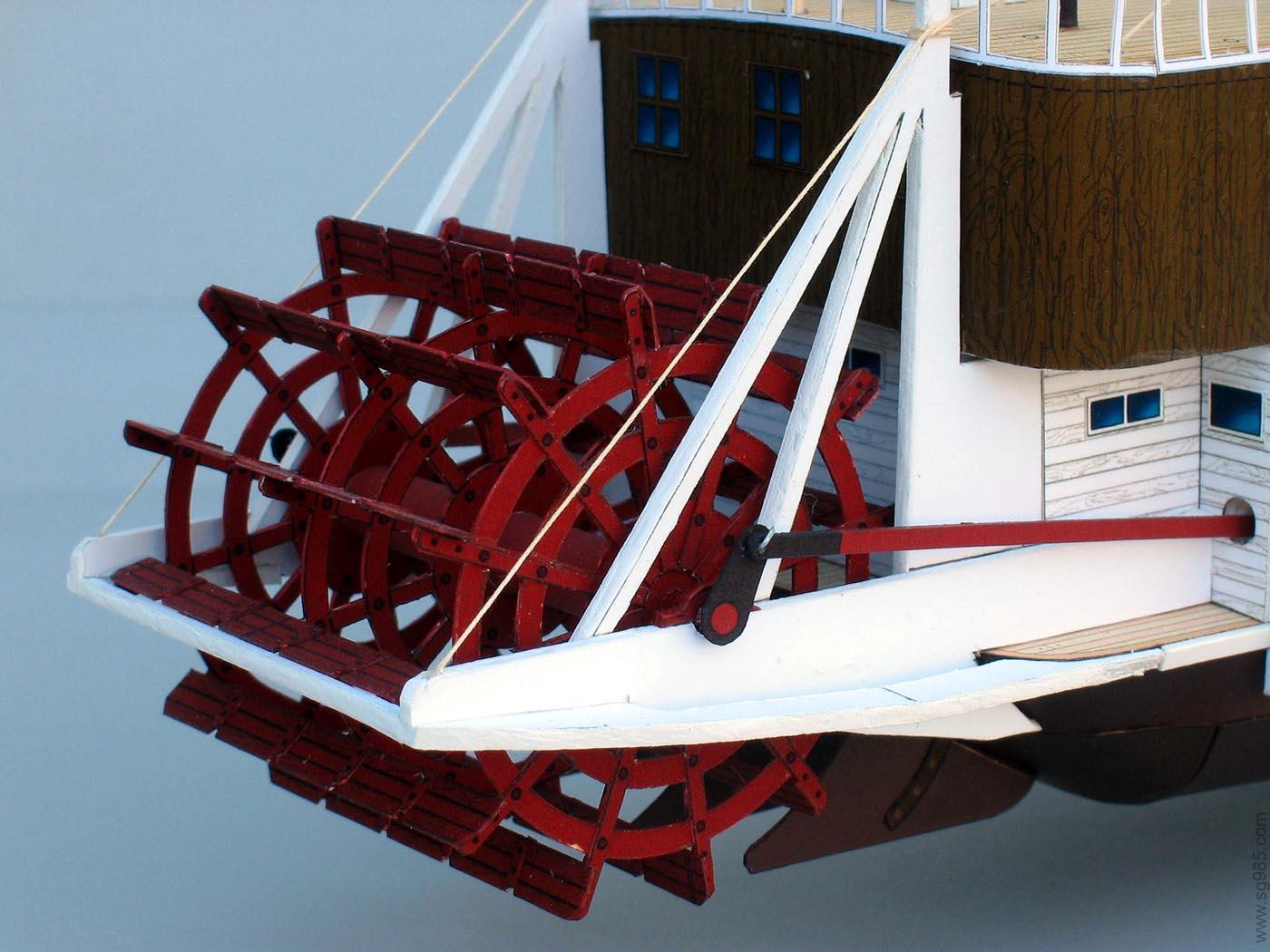 密西西比号蒸汽明轮游船