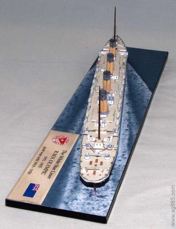 全套奥林匹克级邮轮水线