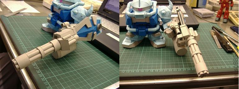 1SD高达纸模型图纸合集【二】