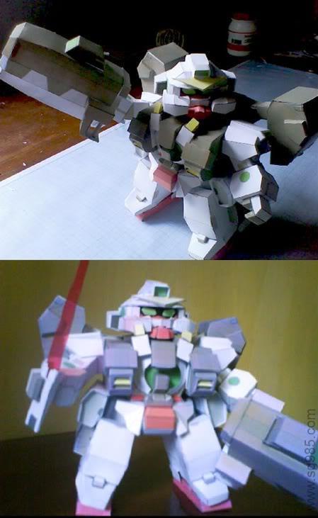 1SD高达纸模型图纸合集【二】