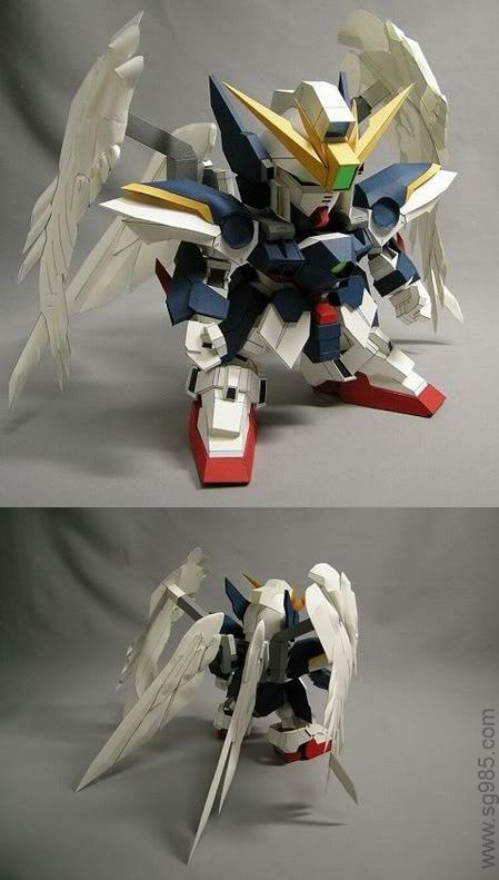 1SD高达纸模型图纸合集【二】