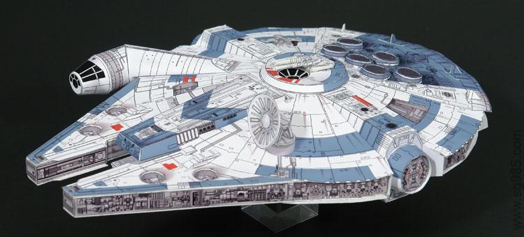 1星球大战“千年隼”号YT-1300改装货运飞船